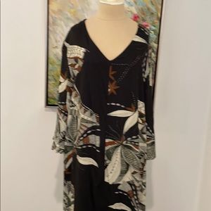 Bryn Walker V-neck Cotton maxi dress